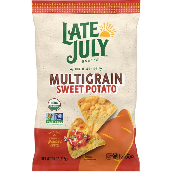 Chips & Pretzels Late July Sweet Potato Tortilla Chips hero