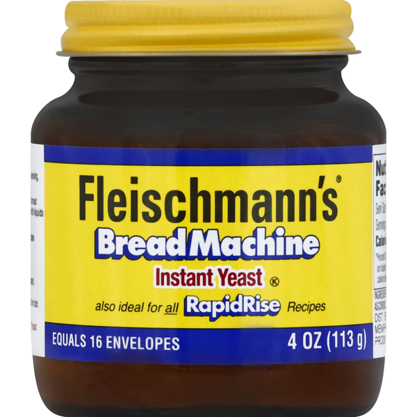 Baking Ingredients Fleischmann's Yeast, Instant, Bread Machine hero