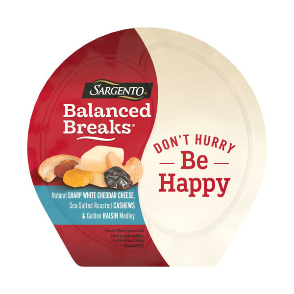 Kroger Sargento Balanced Breaks®, Natural Sharp White Cheddar Cheese ...