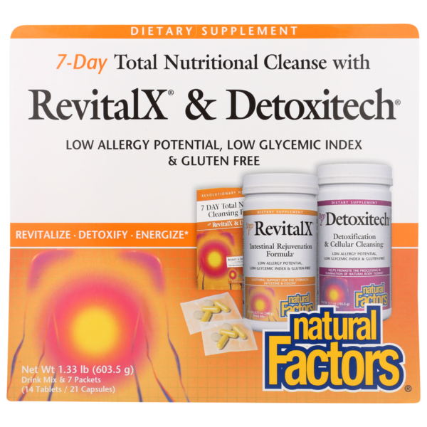 Digestion Natural Factors 7 Day Total Nutritional Cleansing Program hero