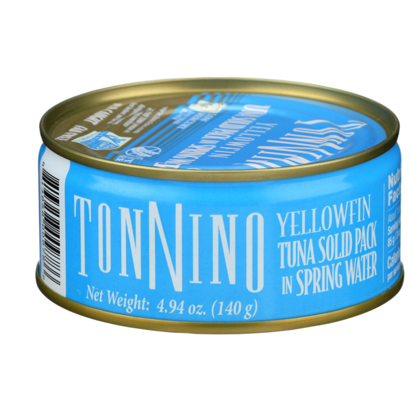 Canned Meat & Seafood Tonnino Tuna, in Spring Water, Solid Pack hero