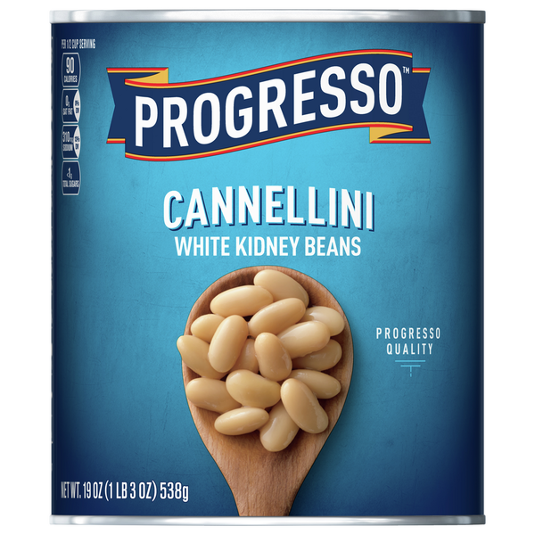 Canned Meals & Beans Progresso Kidney Beans, White, Cannellini hero