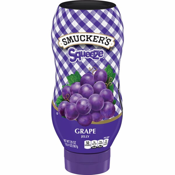 Spreads Smucker's Squeeze Grape Jelly hero