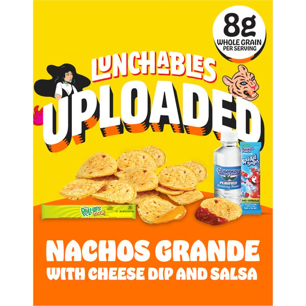 Chips & Pretzels Lunchables Nachos with Cheese & Salsa Meal Kit hero