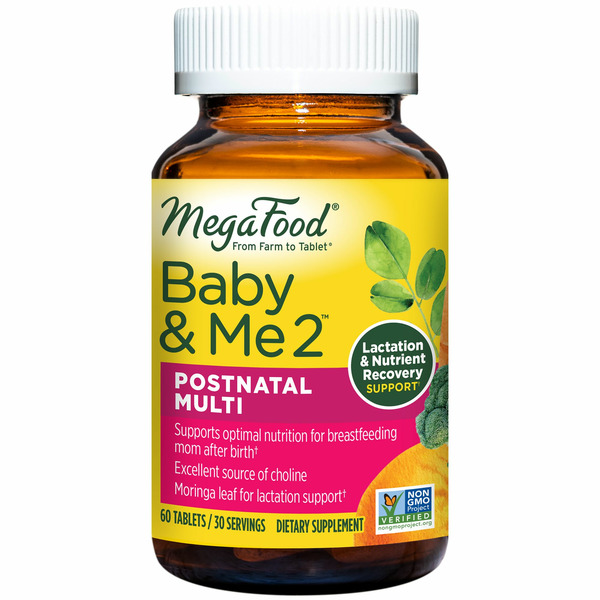 Prenatal Multivitamins MegaFood Baby & Me 2™  Postnatal Multi hero