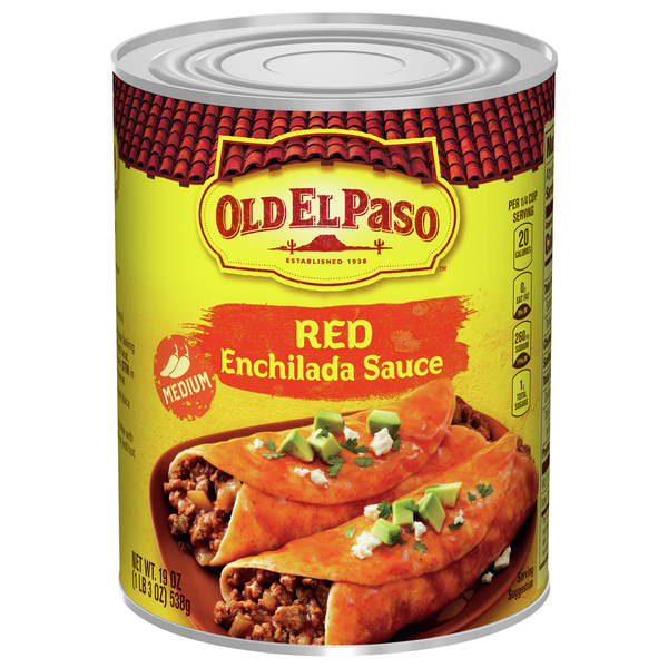 Condiments Old El Paso Enchilada Sauce, Red, Medium hero