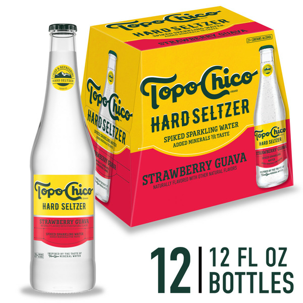 Topo Chico Strawberry Guava Hard Seltzer hero