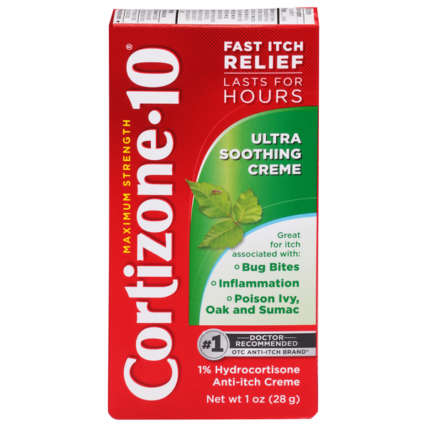 Cortizone 10 Anti-Itch Creme, Maximum Strength, Ultra Soothing Creme hero