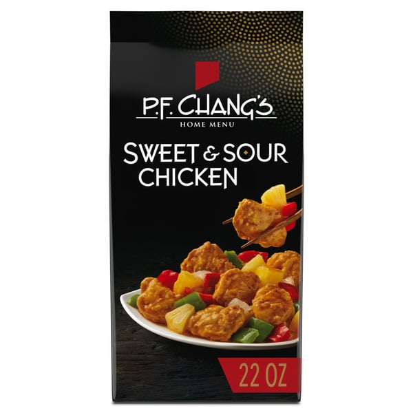 Frozen Meals P.F. Chang's Sweet and Sour Chicken Skillet Meal, Frozen Meal hero