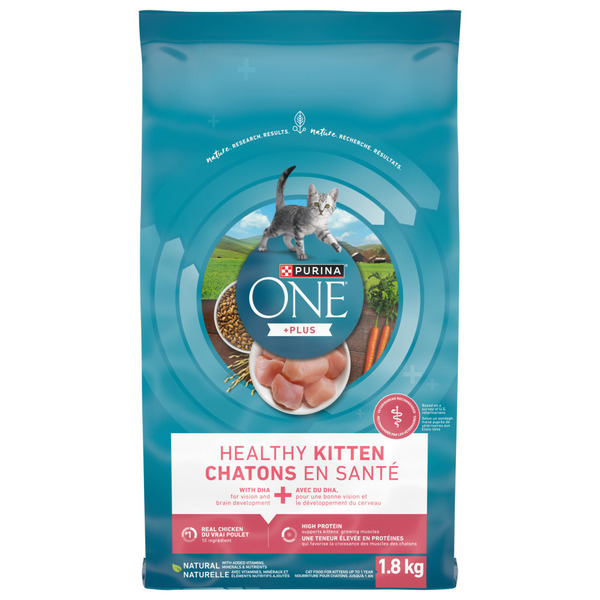 Cat Food & Care Purina ONE +Plus Healthy Kitten Chicken hero