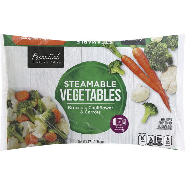 Frozen Produce Essential Everyday Vegetables, Steamable hero