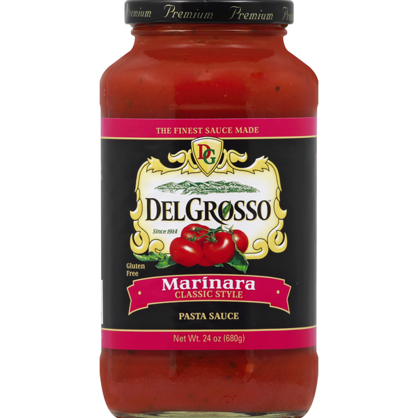 Pasta Sauce DelGrosso Pasta Sauce, Marinara, Classic Style hero