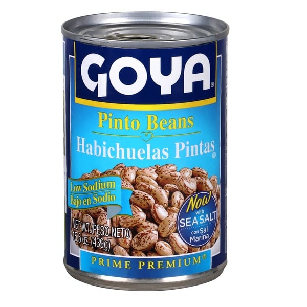 Canned Meat, Seafood & Beans Goya Premium Pinto Beans, Low Sodium hero