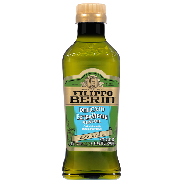 Oils & Vinegars Filippo Berio Olive Oil, Extra Virgin, Delicato hero