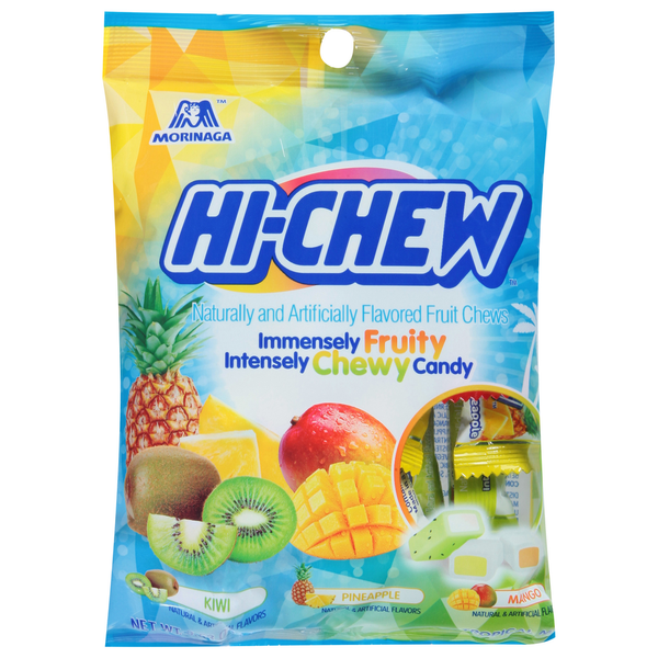 Candy & Chocolate Hi-Chew Fruit Chews, Kiwi, Pineapple, Mango hero