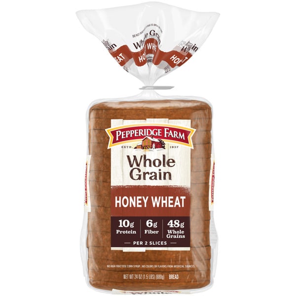 Bread Pepperidge Farm Honey Wheat Bread hero