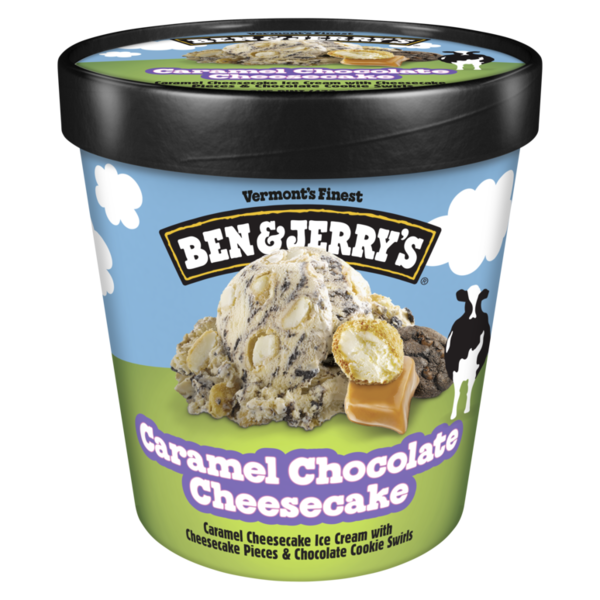 Ice Cream & Ice Ben & Jerry's Caramel Chocolate Cheesecake Ice Cream Pint hero