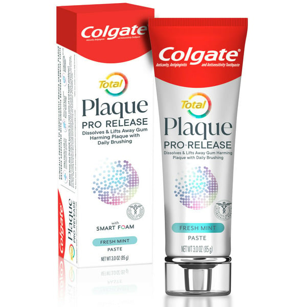 Oral Hygiene Colgate Total Plaque Pro Release, Fresh Mint, Toothpaste hero