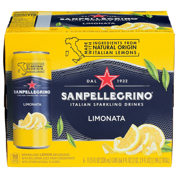 Soft Drinks San Pellegrino Limonata (Lemon) hero