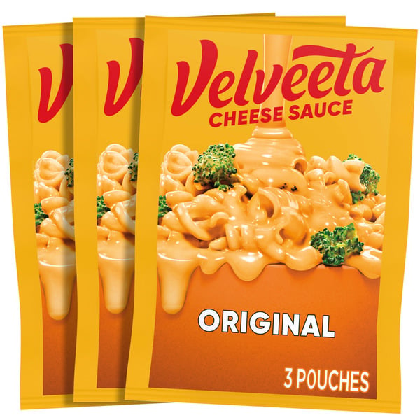 Instant Foods VELVEETA Original Cheese Sauce Pouches hero