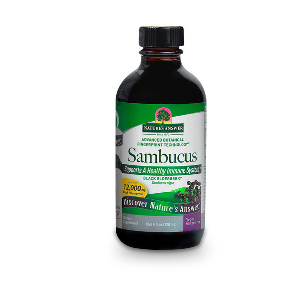 Cold, Flu & Allergy Nature's Answer Sambucus Extract hero