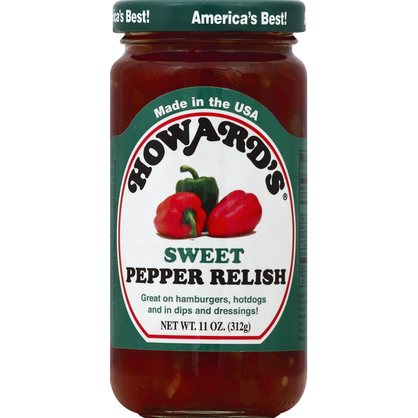 Condiments Howard's Relish, Sweet Pepper hero