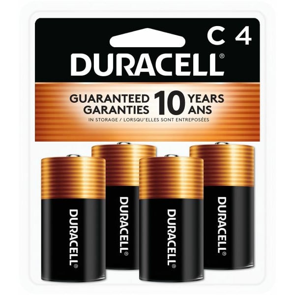 Electronics Duracell Coppertop C Alkaline hero