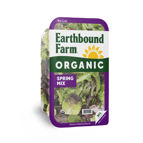 Packaged Vegetables & Fruits Earthbound Farm Spring Mix, Organic hero