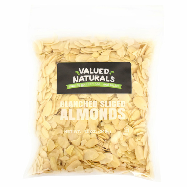 Nuts, Seeds & Dried Fruit Valued Naturals Blanched Sliced Almonds hero