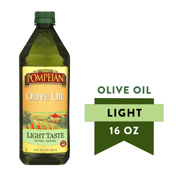 Oils & Vinegars Pompeian Light Taste Olive Oil hero