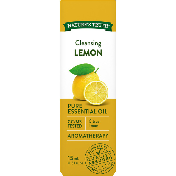 Vitamins & Supplements Nature's Truth Lemon Essential Oil hero