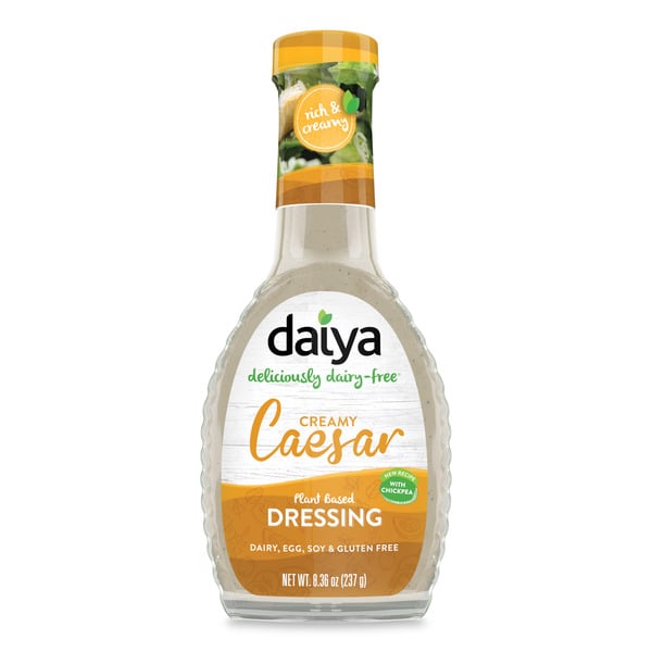 Salad Dressing & Toppings Daiya Dairy Free Creamy Caesar Salad Dressing hero