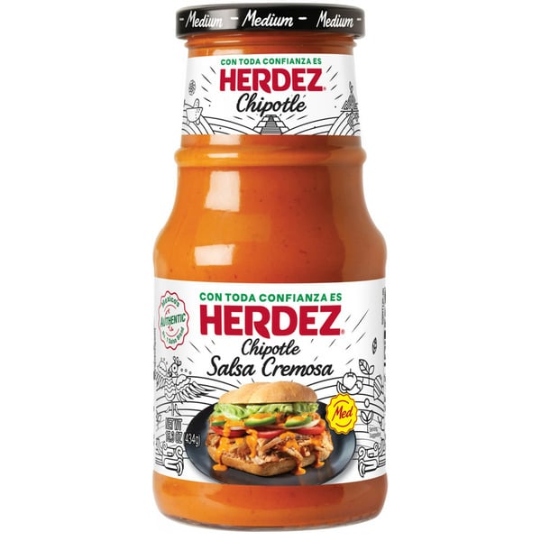 Spices & Seasonings Herdez Chipotle Salsa Cremosa hero