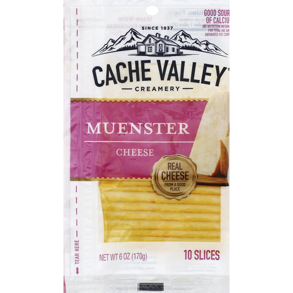 Packaged Cheese Cache Valley Cheese, Muenster hero