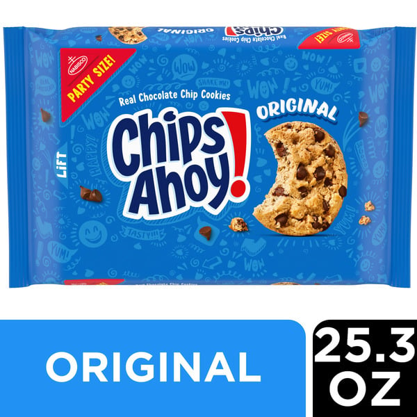 Cookies & Cakes Chips Ahoy! Original Chocolate Chip Cookies, Party Size hero