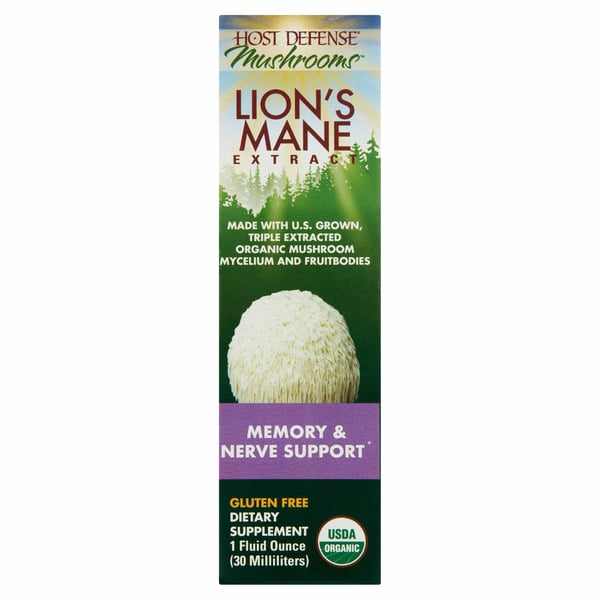 Supplement Combinations Host Defense Lion's Mane Extract Dietary Supplement hero