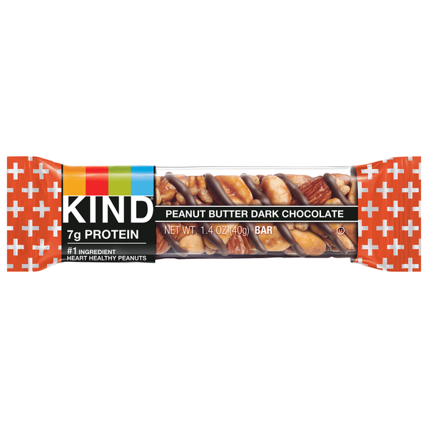 Energy & Granola Bars KIND Bar, Peanut Butter Dark Chocolate hero