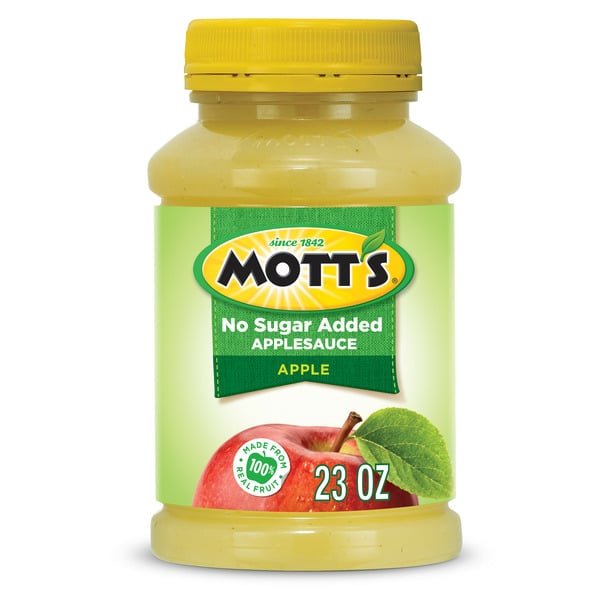 Canned Fruit & Applesauce Mott's Unsweetened Applesauce Natural hero