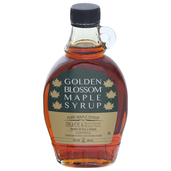 Honeys, Syrups & Nectars Golden Blossom Honey Maple Syrup, Pure hero