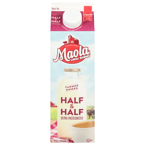 Cream Maola Half & Half, Ultra-Pasteurized hero