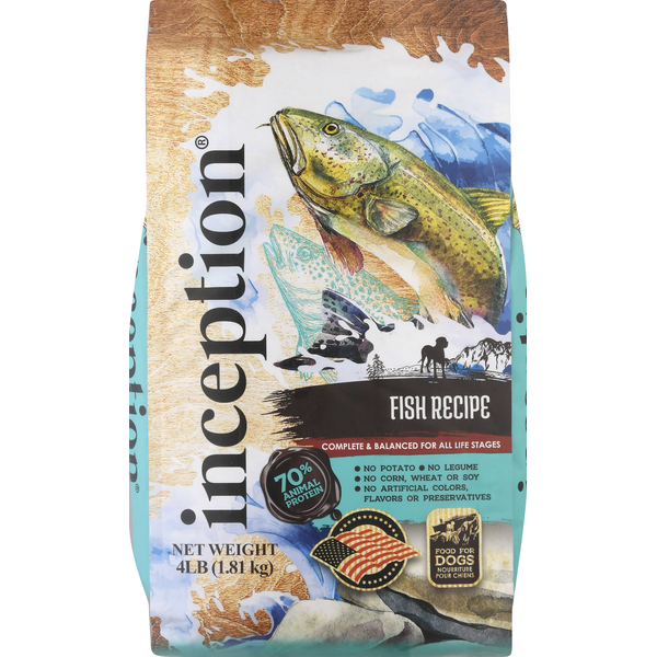 Inception Food for Dogs, Fish Recipe hero