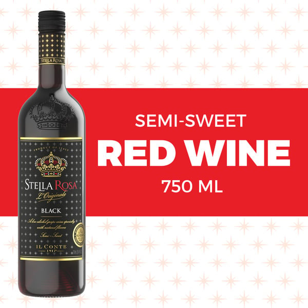 Red Blends Stella Rosa Black Semi-Sweet Italian Red Wine hero