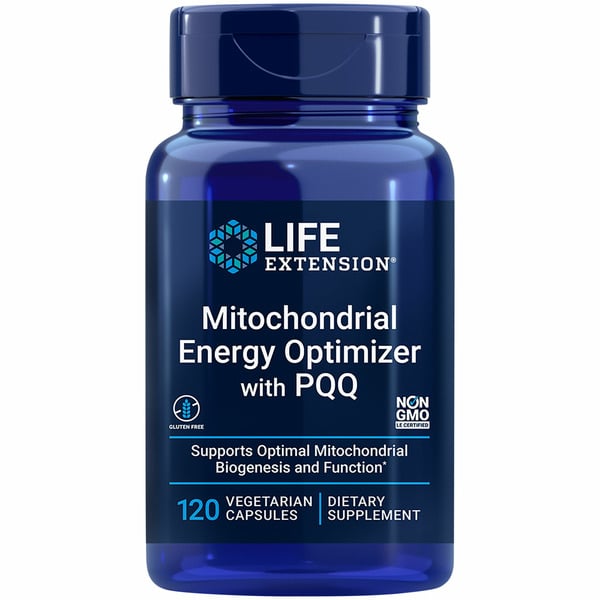 Life Extension Mitochondrial Energy Optimizer With Pqq Supports Optimal Mitochondrial Biogenesis And Function Dietary Supplement Vegetarian Capsules hero