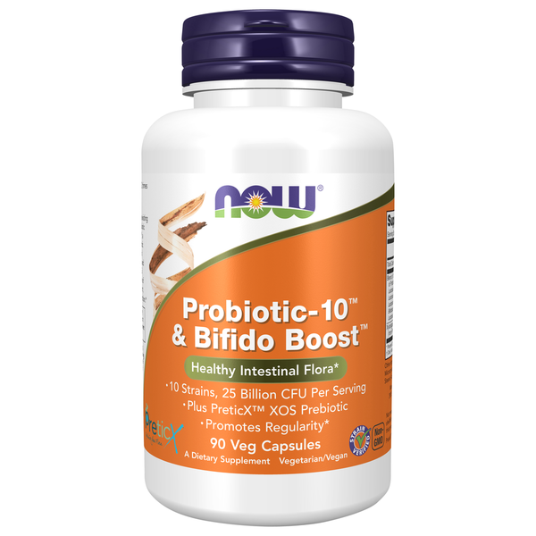 Vitamins & Supplements NOW ProbiotiC 10™ & Bifido Boost™ hero