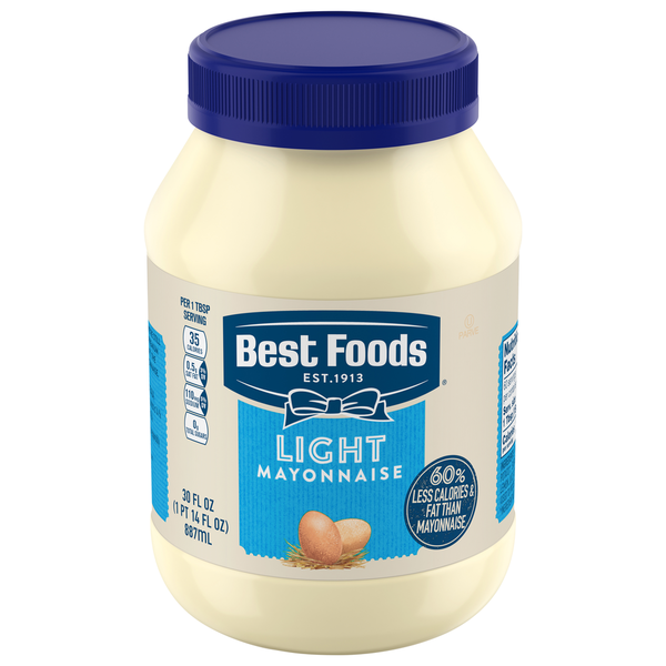 Condiments Best Foods Mayonnaise, Light hero