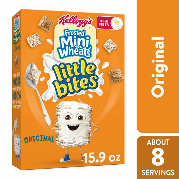 Cereal Frosted Mini-Wheats Breakfast Cereal, Kids Cereal, Family Breakfast, Original hero