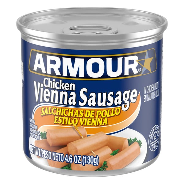 Armour Star Chicken Vienna Sausage Canned Sausage hero