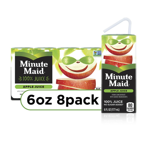 Juice Boxes Minute Maid Apple Juice hero