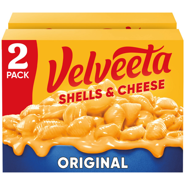 Dry Goods & Pasta VELVEETA Shells & Cheese Original Mac & Cheese Meal hero