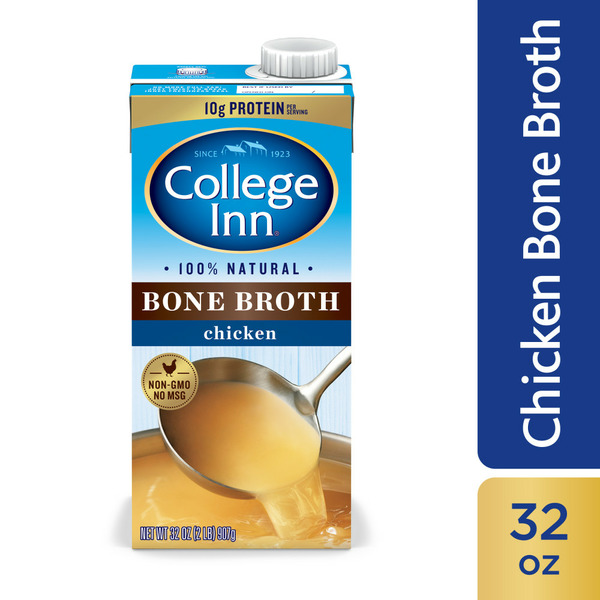 Soup, Broth & Bouillon College Inn 100% Natural Chicken Bone Broth hero